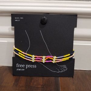 Free Press Anklet / Ankle Bracelet
